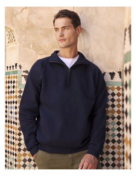 FRU-0622880-Iconic Premium Zip Neck Sweat 2
